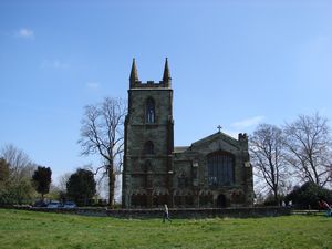 St Mary's Church which is next to the house