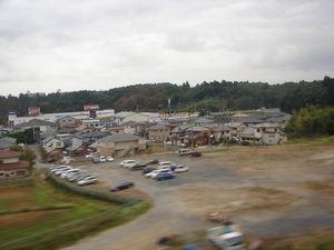 On the train from Narita to Tokyo