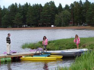 The lake at Orsa