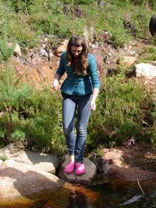 At an old saw mill in the forest