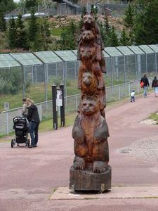 At the Bear Park at Grönklitt