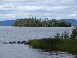 At the lake