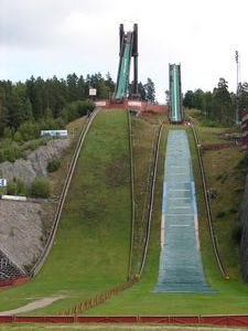 Ski jump at Falun