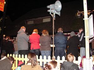 Carols around the Xmas tree